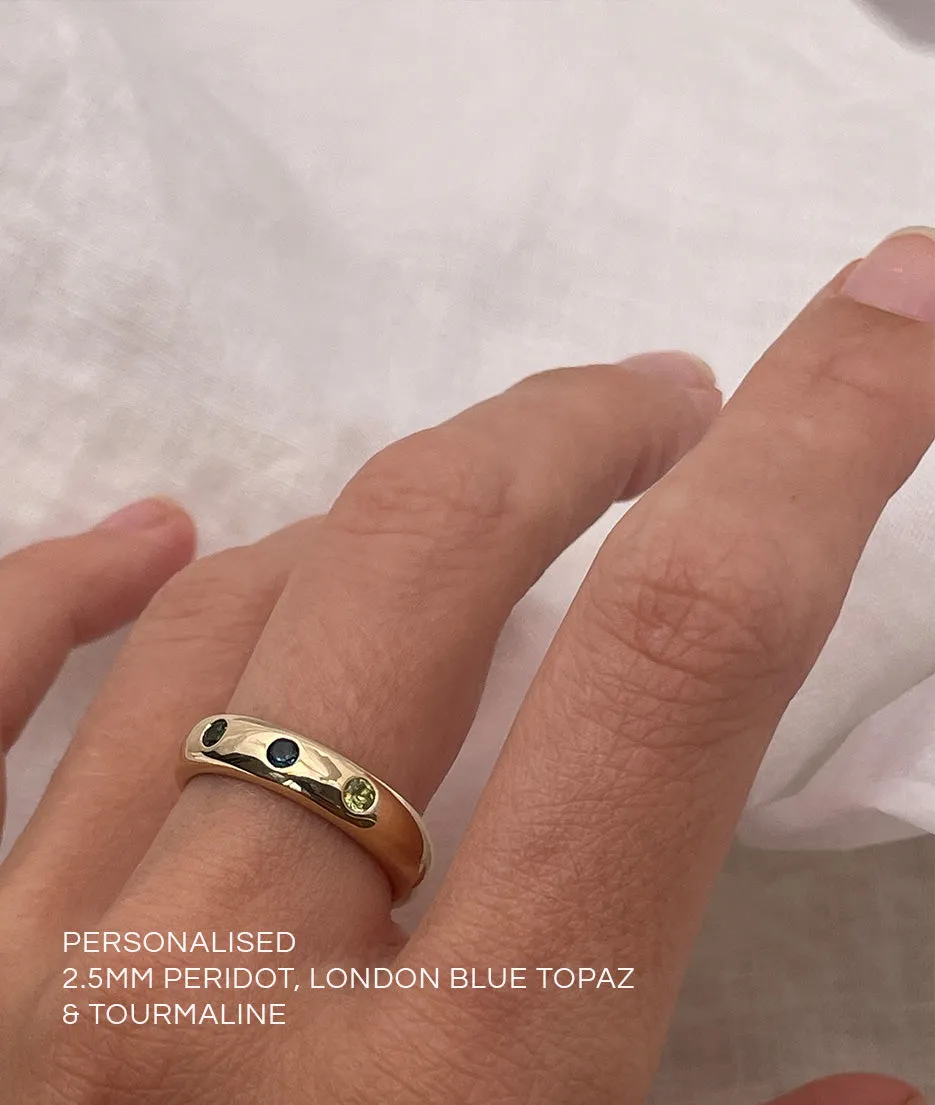Moons 5mm Rounded Band