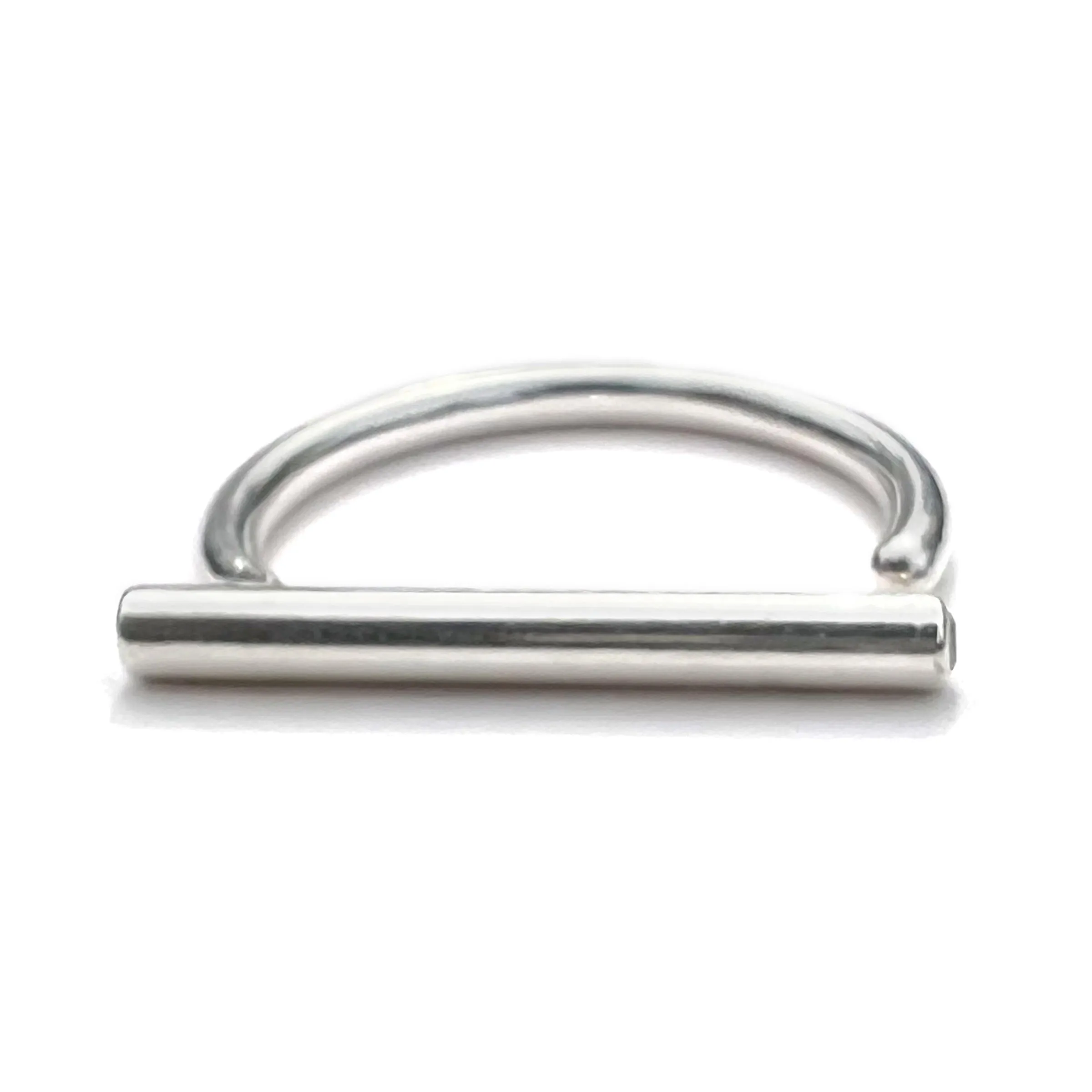 MPR x NU/NUDE Tubular Ring with Stones