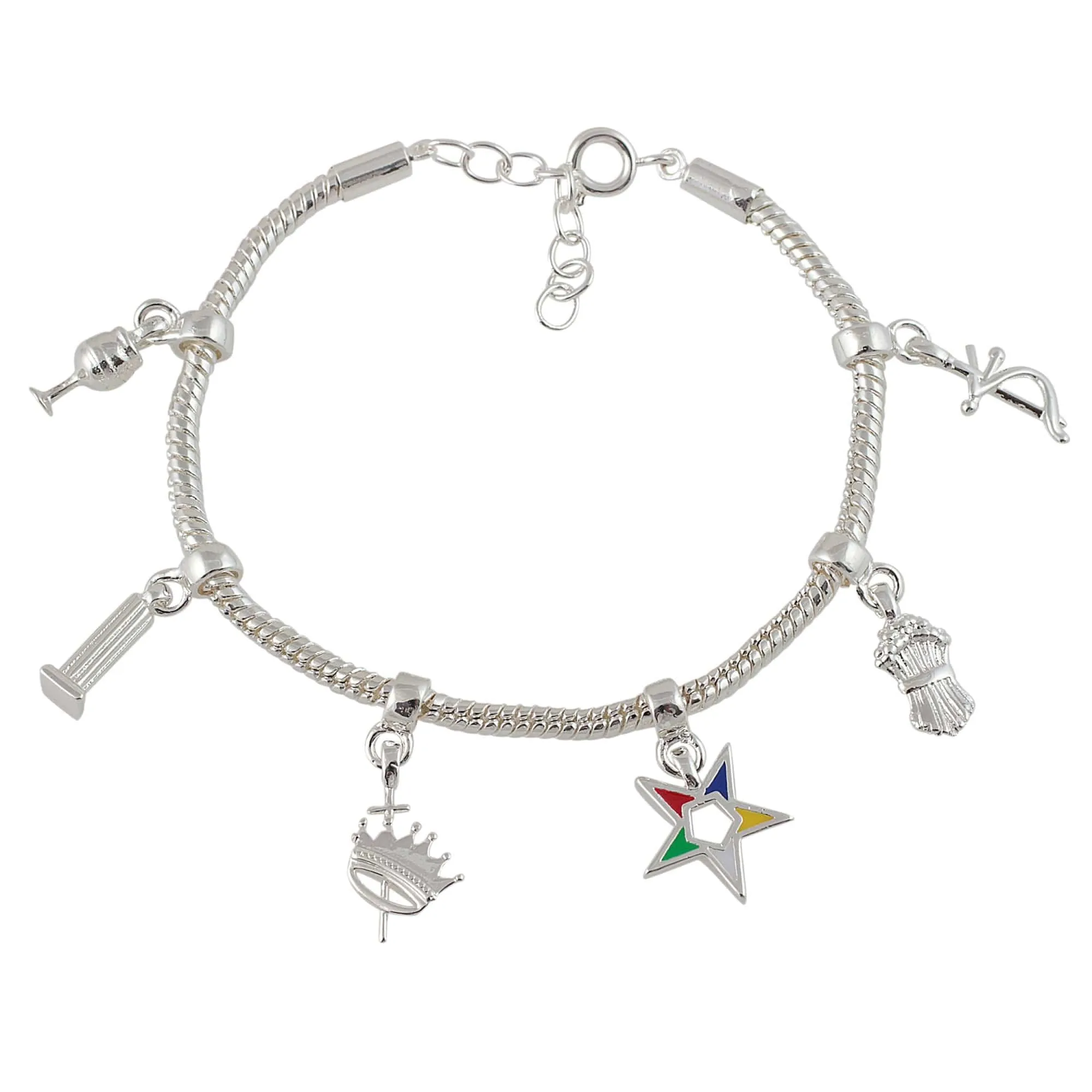 OES Heroine Charm Bracelet