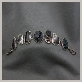 Onyx / Jasper / Garnet Bracelet