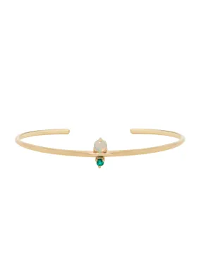 Opal Emerald Bracelet