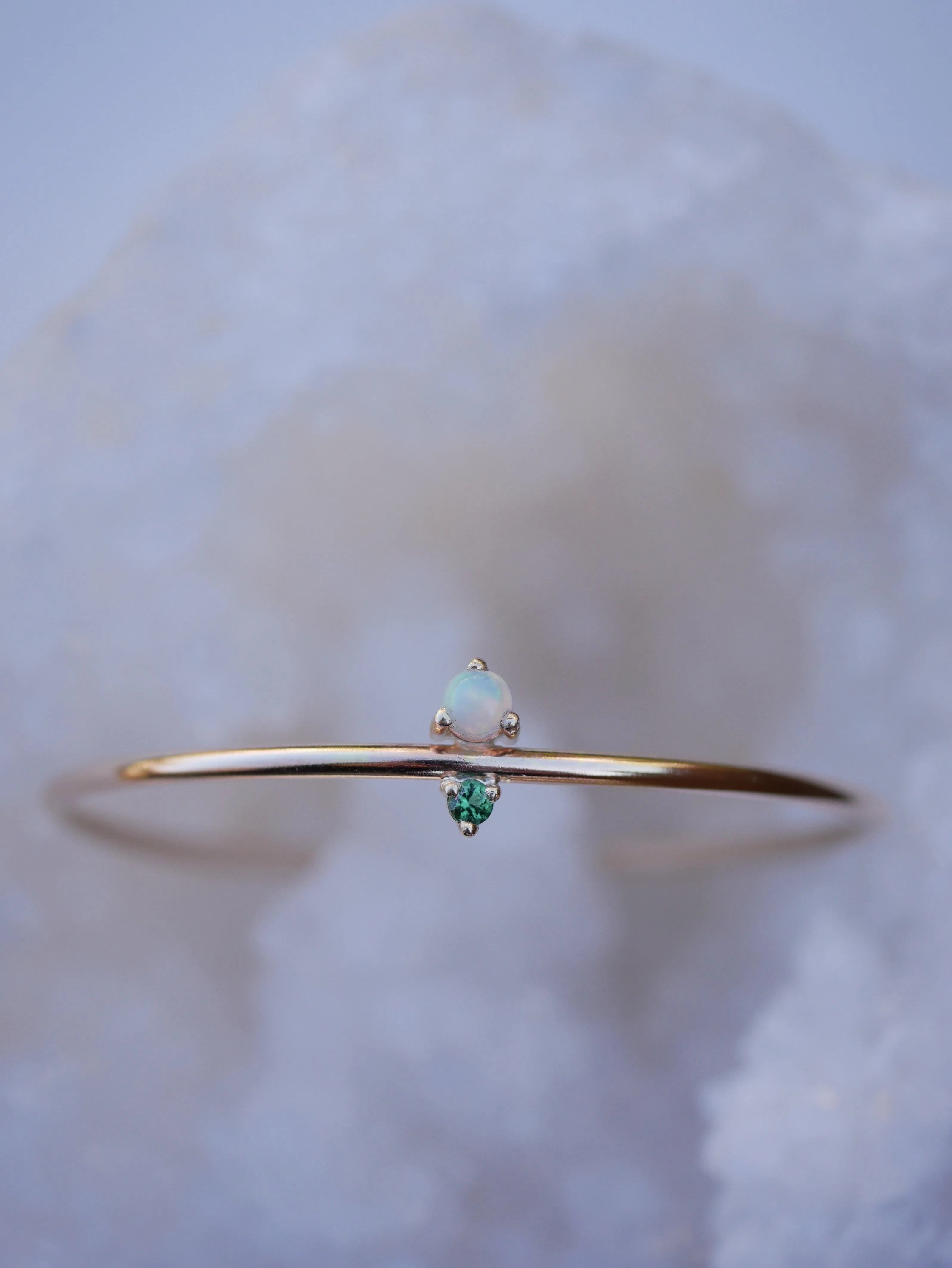Opal Emerald Bracelet