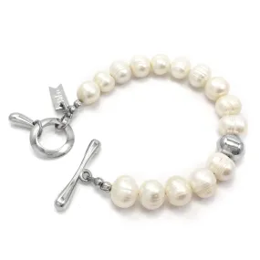 Paloma Pearl Bracelet - Silver