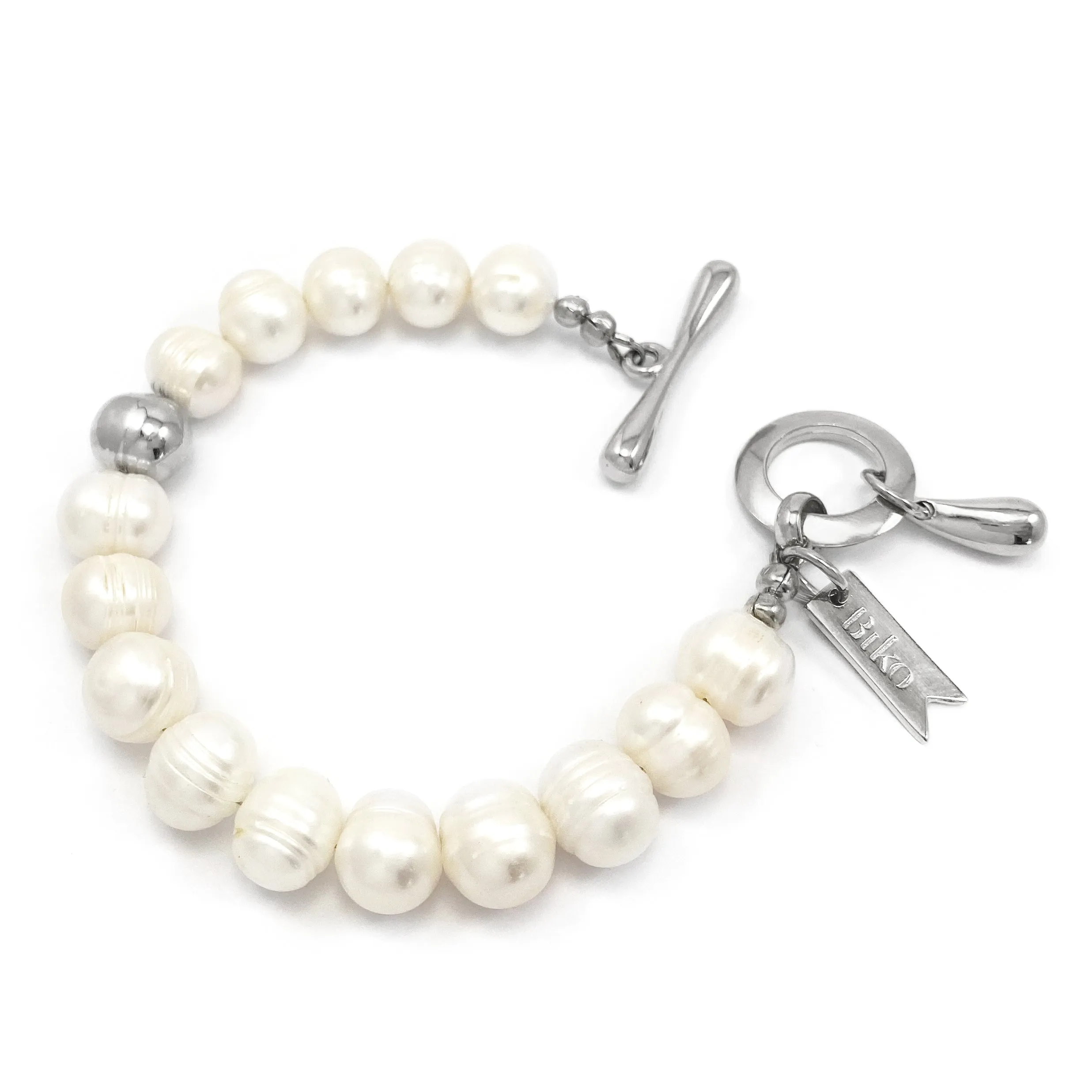 Paloma Pearl Bracelet - Silver
