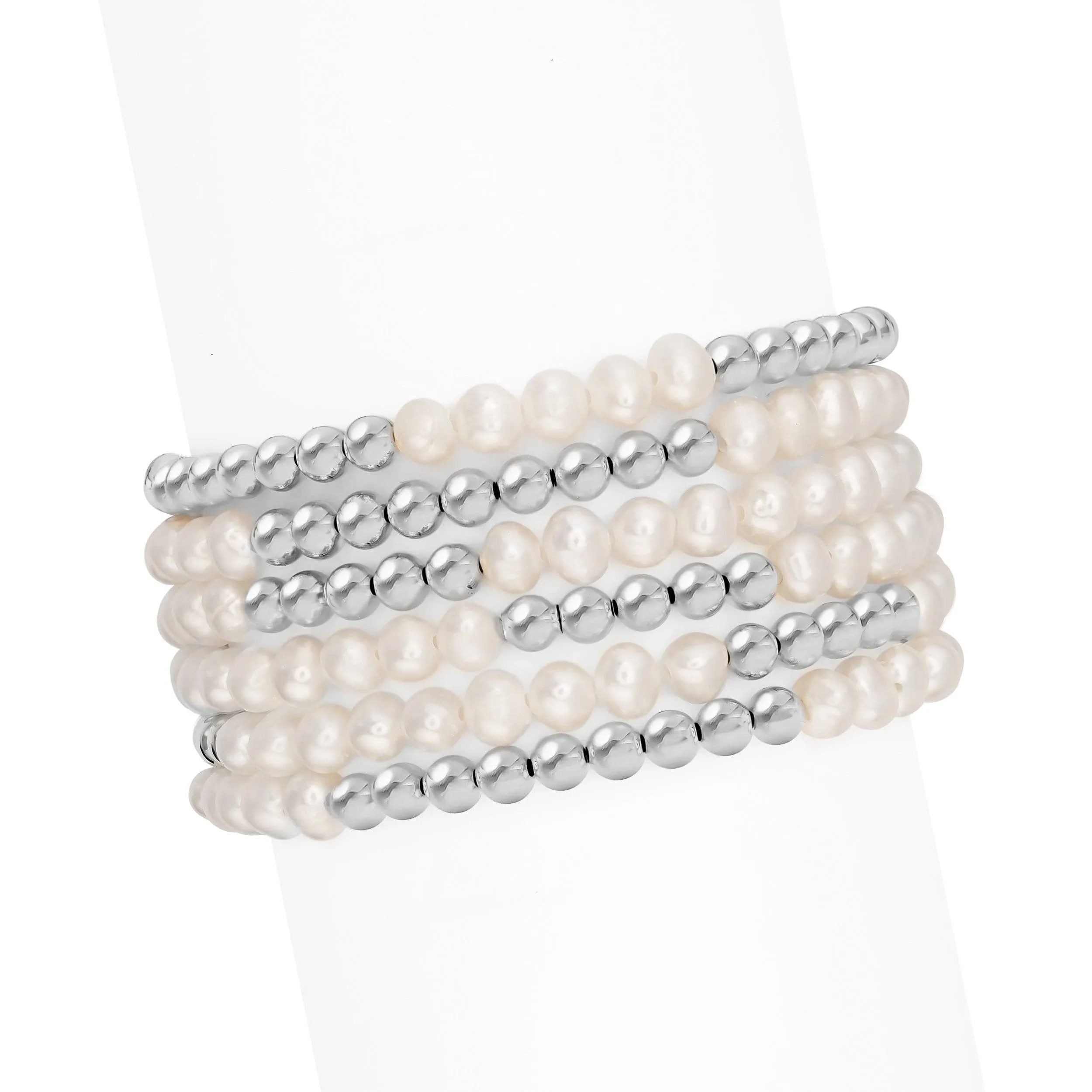 Party of 6 | Freshwater Pearl Bracelet Set