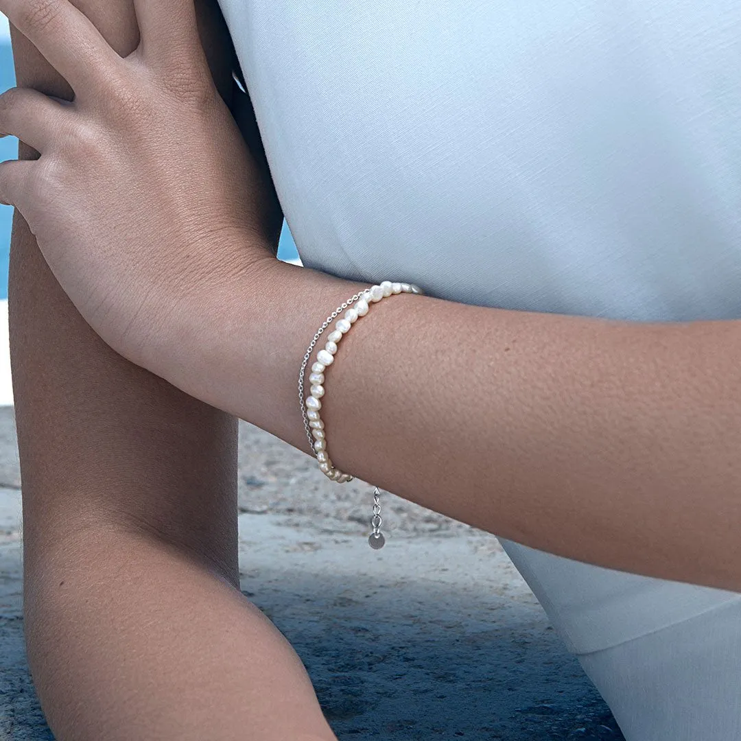 Pearl Chain Bracelet