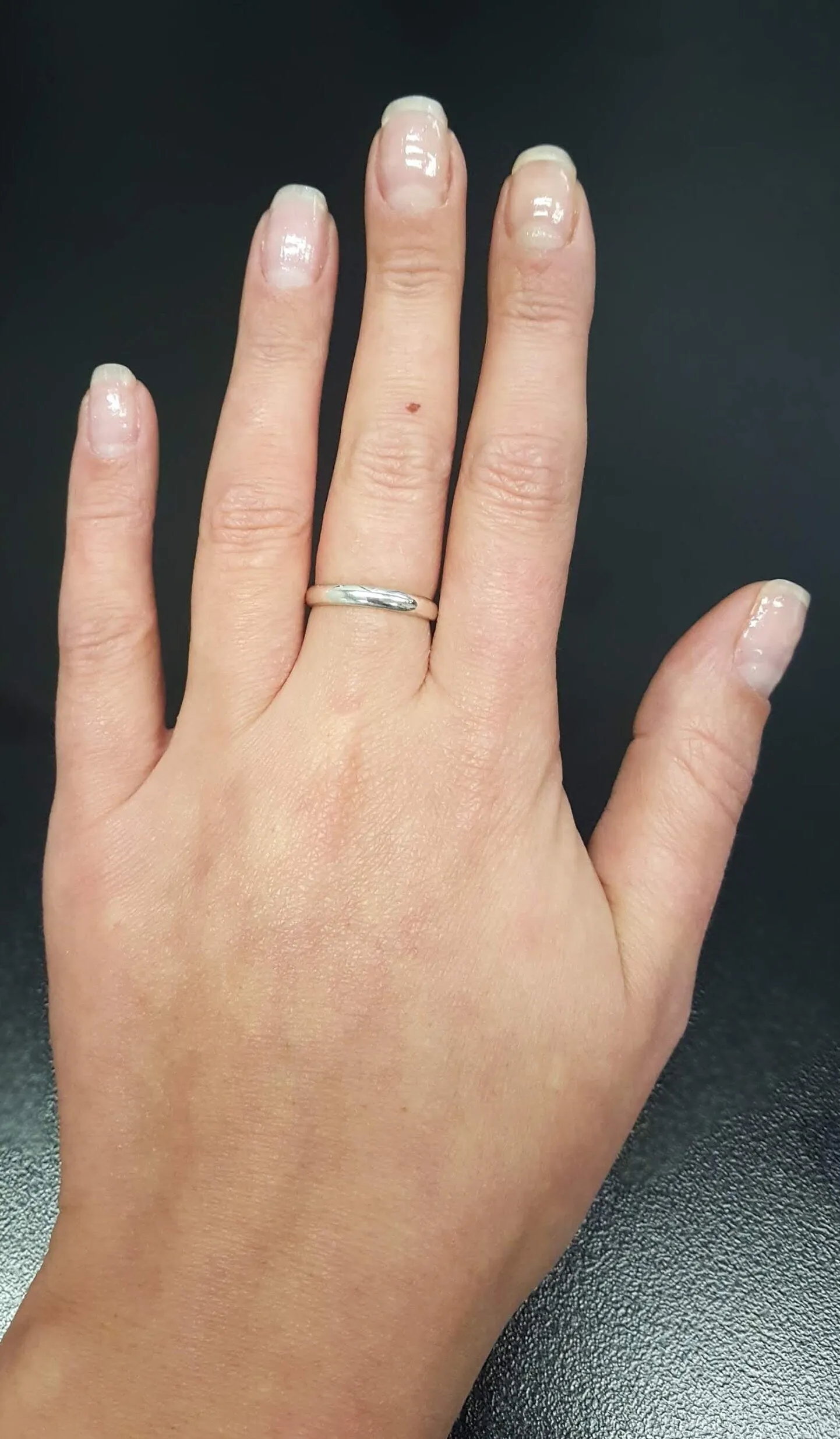 Plain Silver Ring - Minimalist Stackable Band - Silver Wedding Band