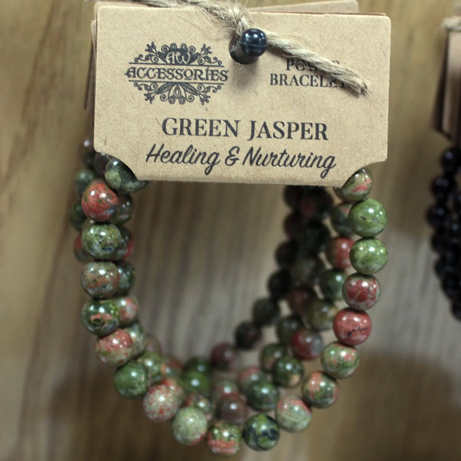 Power Bracelet - Green Jasper | Energy Absorbing & Harmonizing Jewelry