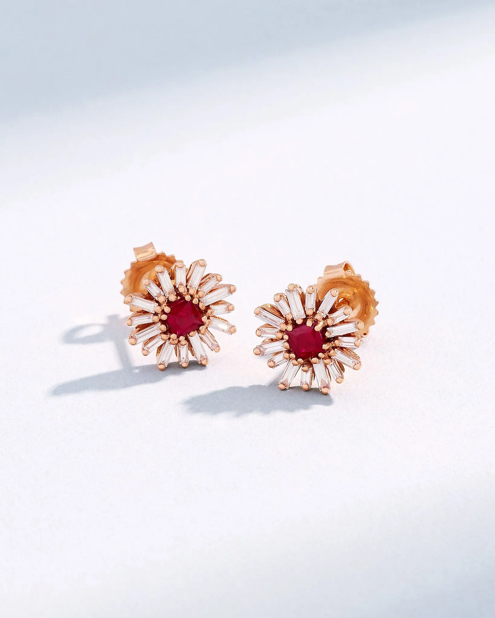 Princess Mini Ruby Spark Studs