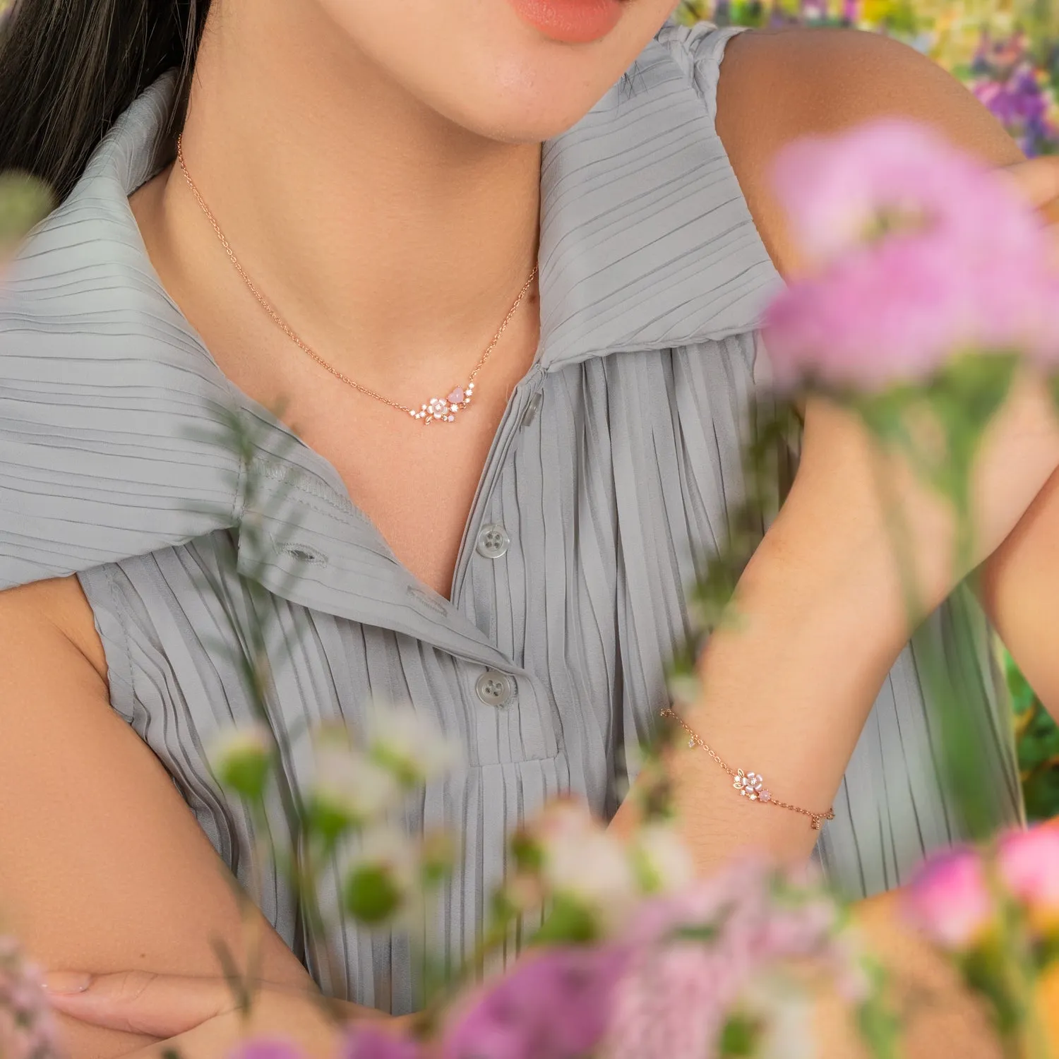 Rose Gold Anne Bracelet