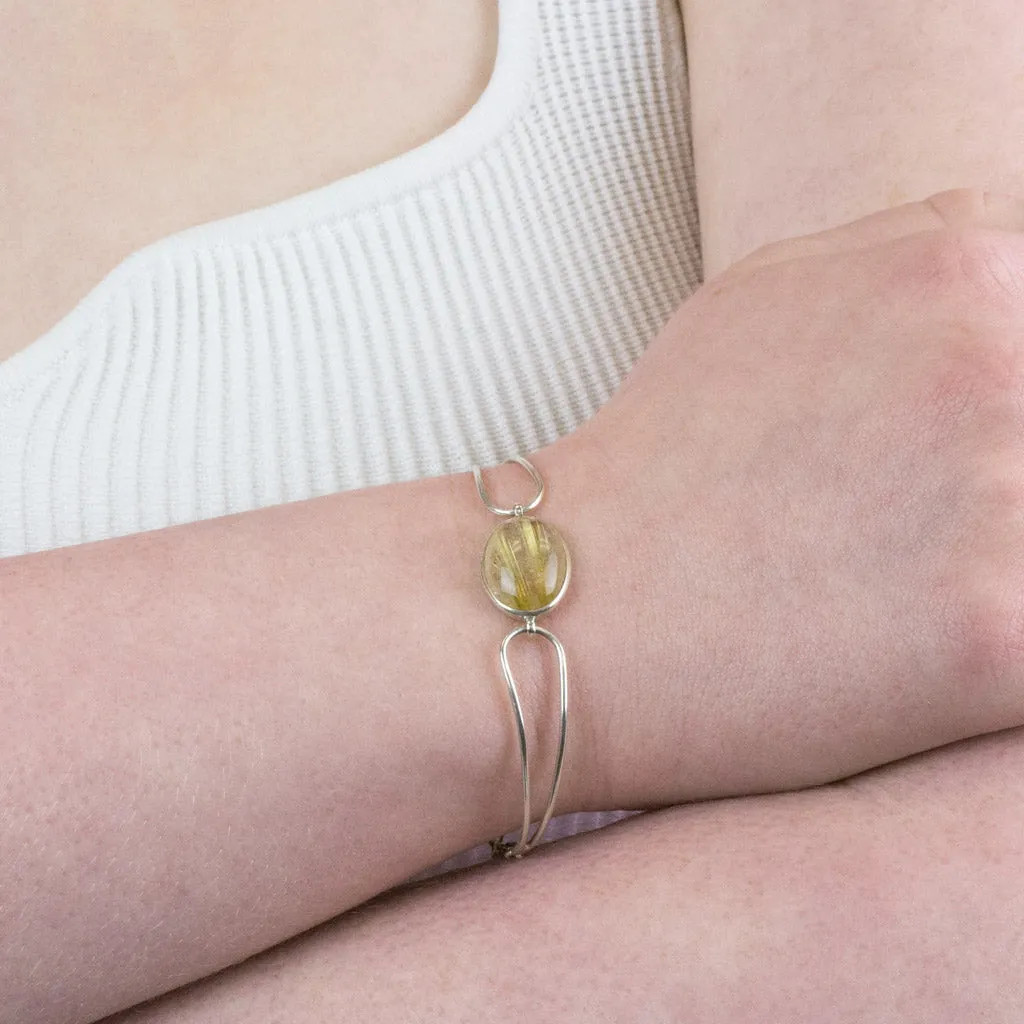 Rutilated Quartz Bracelet