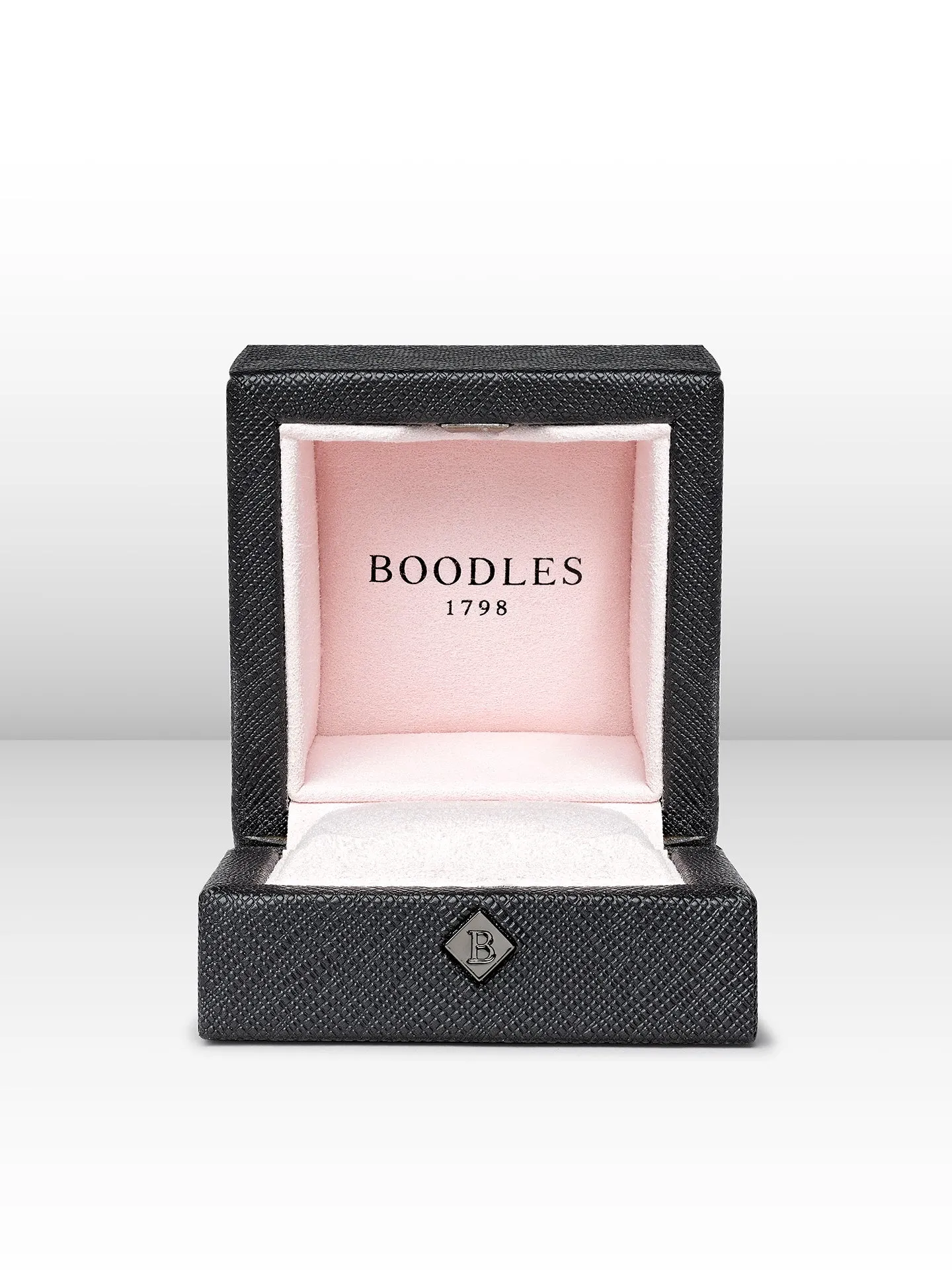 Shades of Fire Pink Tourmaline Platinum Ring