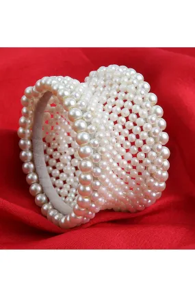 Symmetrical Circlets Pearl Bracelet - Jewellery