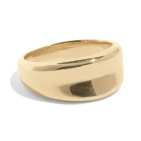 THE AVA RING - 18k gold vermeil