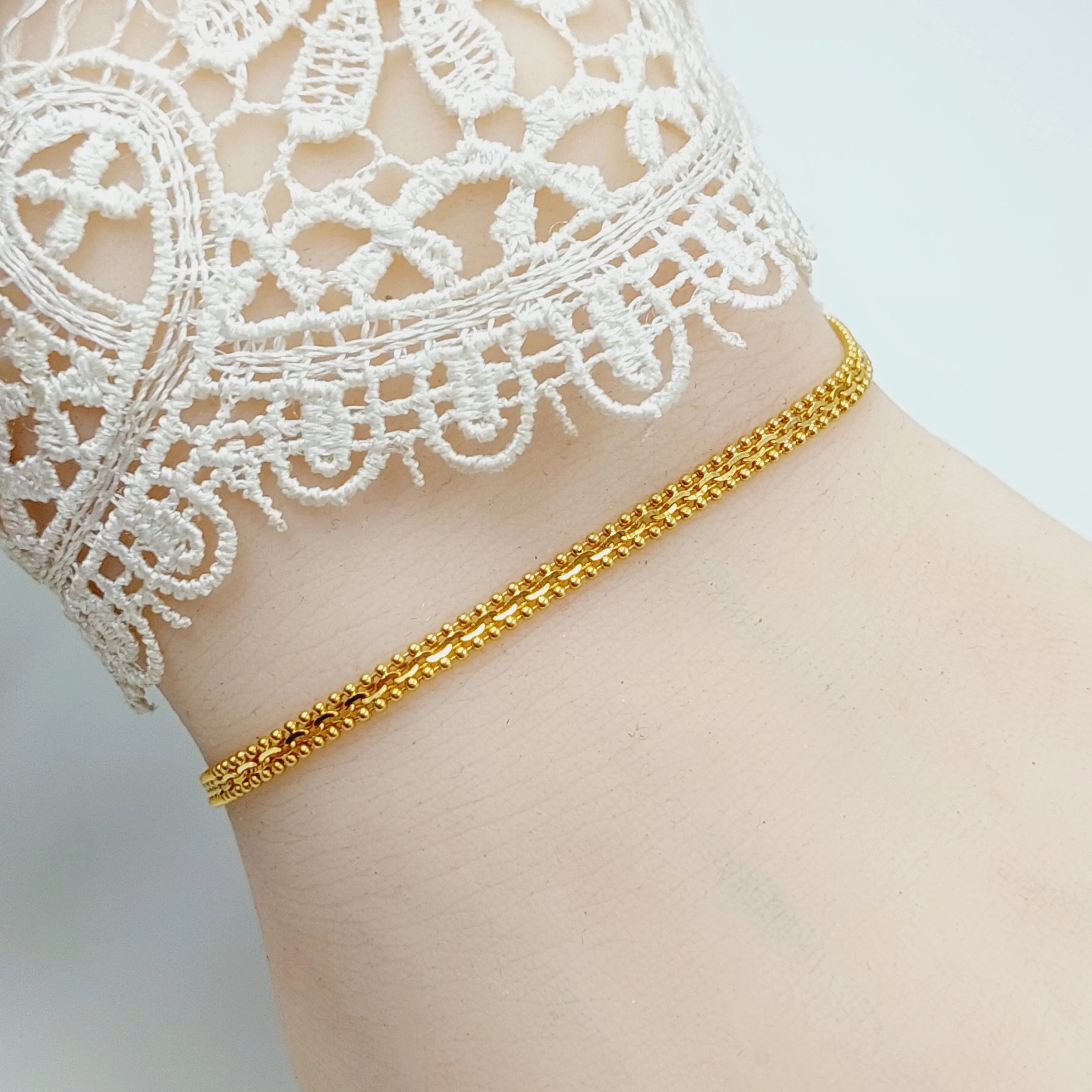 Thin Malaysian Bracelet