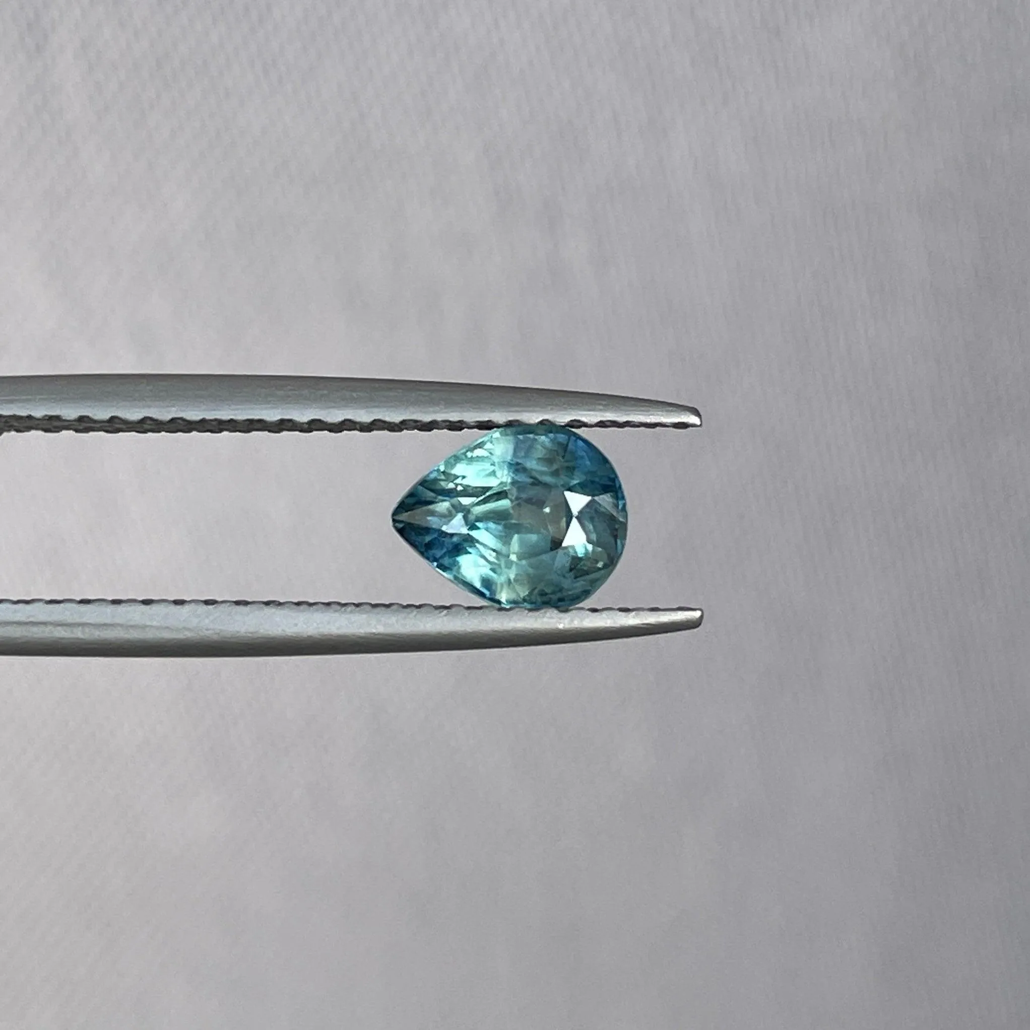 This 1.14 crt Green Sapphire is well cut to bring out the best colour and lustre, and has a perfect colour blend.