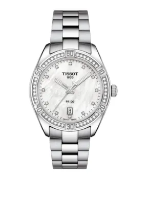 Tissot Ladies' T1019106111600 PR 100 Sport Chic Special Edition Watch