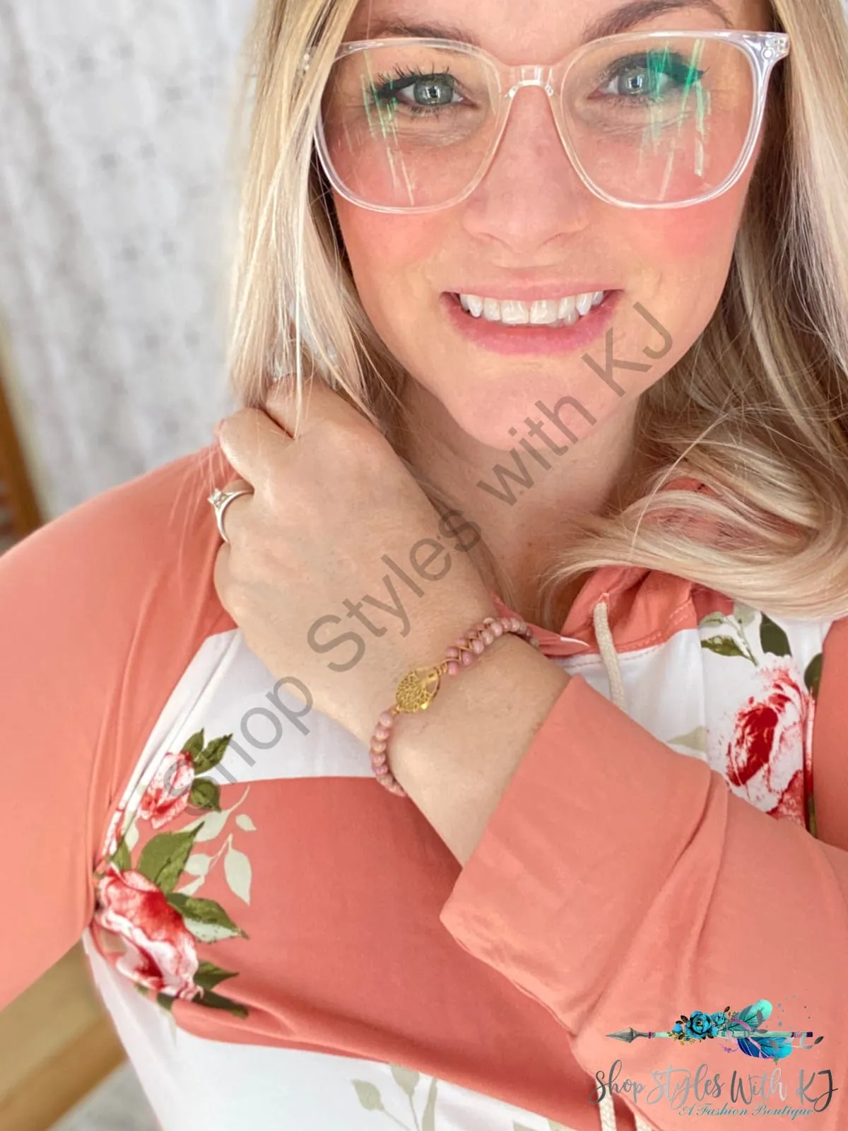 Tree of Life Bracelet in Pink