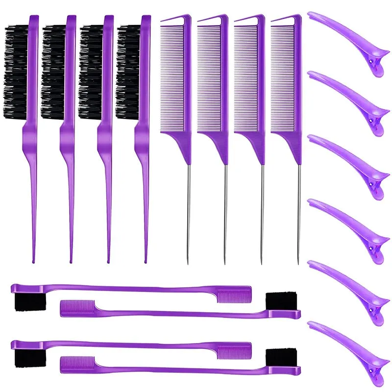 Trendy 18 Pcs Hair Styling Comb Set