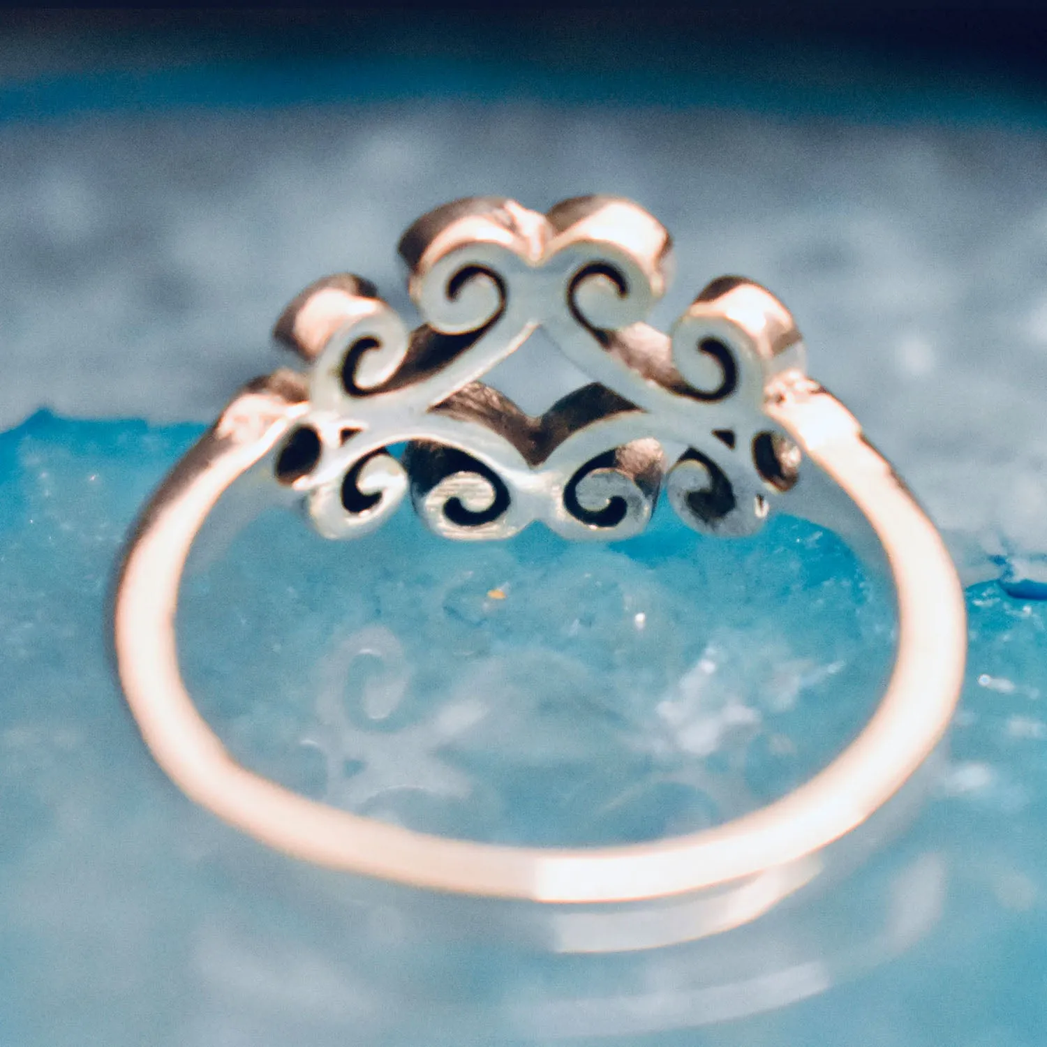 Vintage Celtic-style Ring (925) Sterling Silver