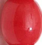 Watermelon Chiclet Charm Two Tone Glass Bead Bracelet