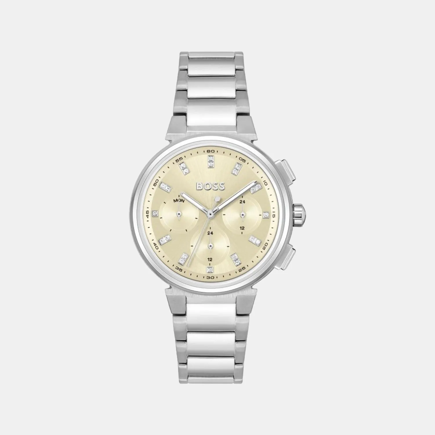 Women Gold Stainless Steel Chronograph Watch 1502676