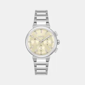 Women Gold Stainless Steel Chronograph Watch 1502676
