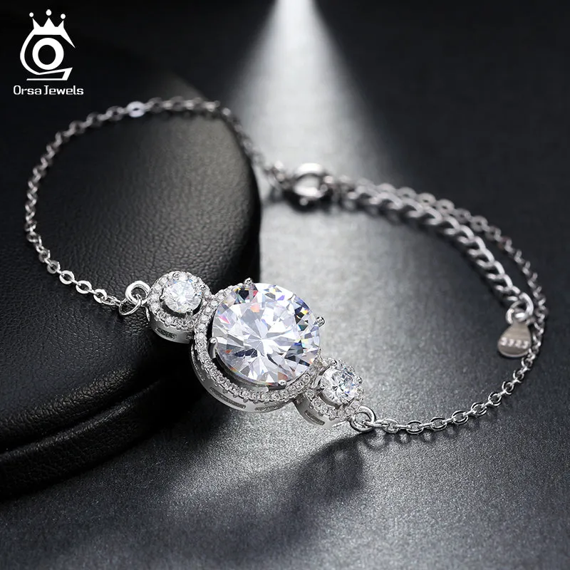 Women's Fashion Bracelet With AAA Zirconia
